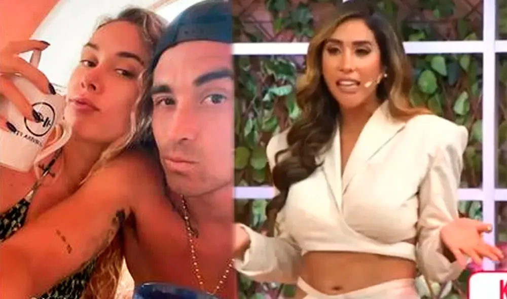 Melissa Paredes opinó sobre la relación de Rodrigo Cuba y Ale Venturo. Foto: Instagram / captura América TV Melissa Paredes opinó sobre la relación de Rodrigo Cuba y Ale Venturo. Foto: Instagram / captura América TV