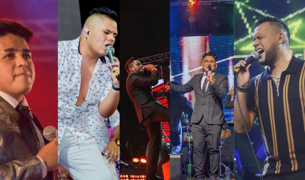 Conoce a los cinco participantes de La Voz Perú que fueron integrados a algunas de las agrupaciones de cumbia y salsa más importantes del país. Foto: Composición GLR