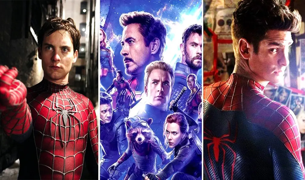 Spiderman: no way home confirmó el Spider-Verse con Tom Holland, Tobey Maguire y Andrew Garfield. Foto: composición/Sony/Marvel Spiderman: no way home confirmó el Spider-Verse con Tom Holland, Tobey Maguire y Andrew Garfield. Foto: composición/Sony/Marvel