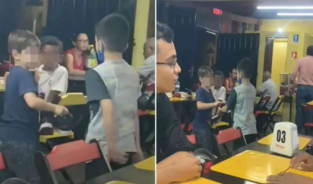 La nobleza del menor quedó registrada en un emotivo video que ya es viral en las redes sociales. Foto: captura de Instagram