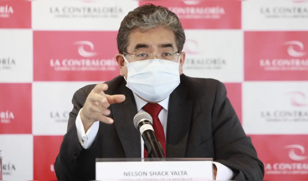 Shack también se manifestó sobre las visitas que recibió el presidente Castillo en Breña. Foto: Contraloría