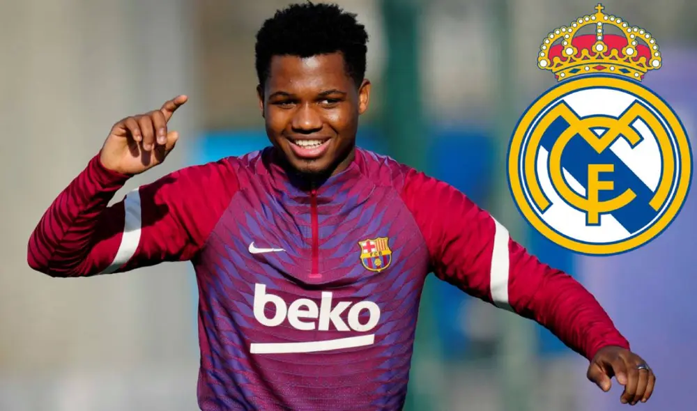 Ansu Fati lleva anotado un gol al Real Madrid en su carrera personal. Foto: composición EFE