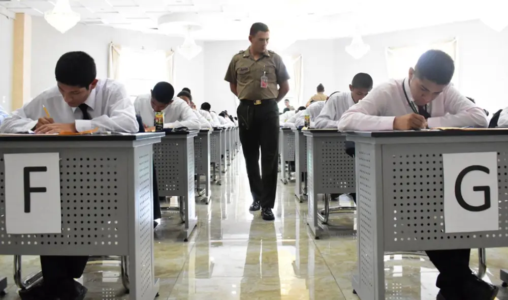 Los exámenes inician el 17 de enero. Foto: Escuela Militar CFB.