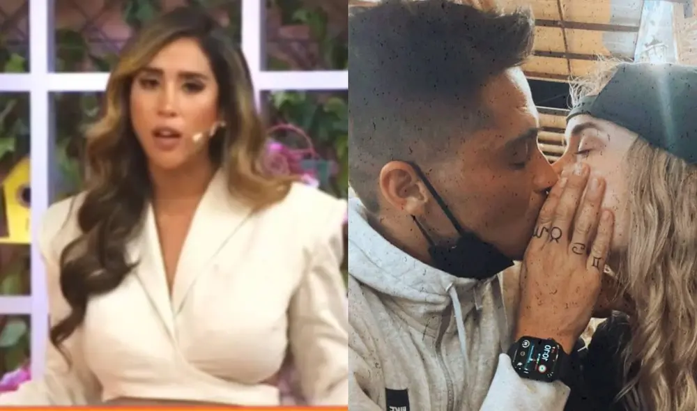 Melissa Paredes opina sobre el nuevo romance entre el 'Gato' Cuba y Ale Venturo. Foto: composición/ captura de Latina/ Instagram