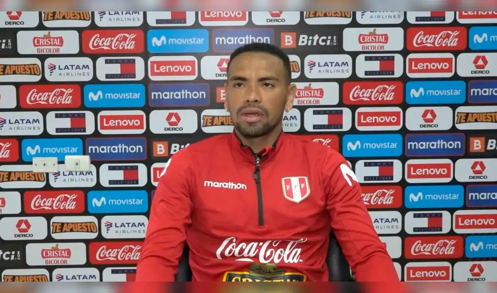 Callens debutó de forma oficial con la selección peruana en la Copa América 2021. Foto: Captura FPF Callens debutó de forma oficial con la selección peruana en la Copa América 2021. Foto: Captura FPF