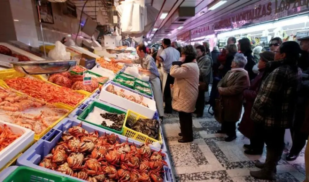 Los precios de los alimentos aumentaron en 5,5%. Foto: Efe