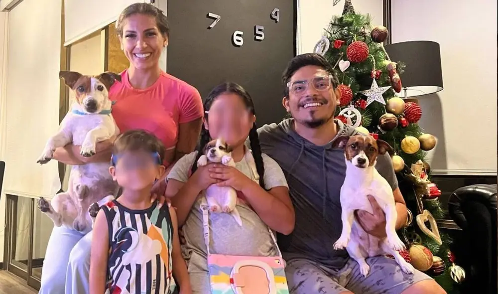 Erick Elera y su familia presumieron lujoso viaje a las playas del Caribe. Foto: Allison Pastor/ Instagram