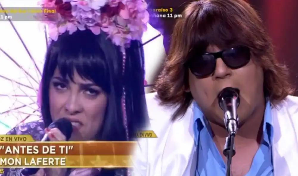 Oriana Montero no dudó en elegir a Sebastián Landa como su oponente en Yo soy: grandes batallas internacional. Foto: captura/Latina