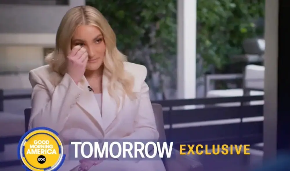 La actriz se mostró afectada por la separación de su familia. Foto: Page Six