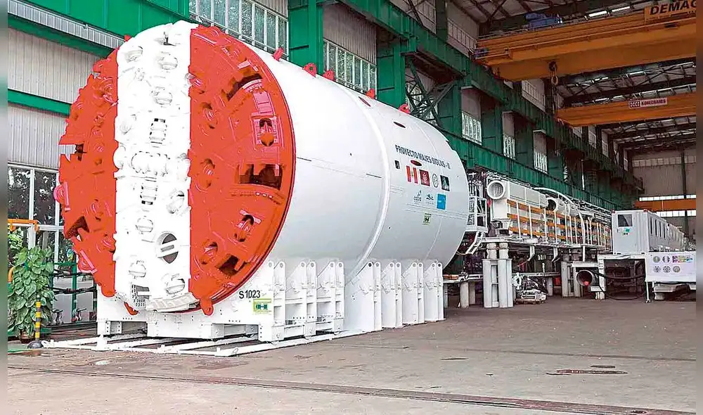 Obras paralizadas. La tuneladora para ejecutar la infraestructura de riego mayor se encuentra abandonada hace 4 años. Obras paralizadas. La tuneladora para ejecutar la infraestructura de riego mayor se encuentra abandonada hace 4 años.