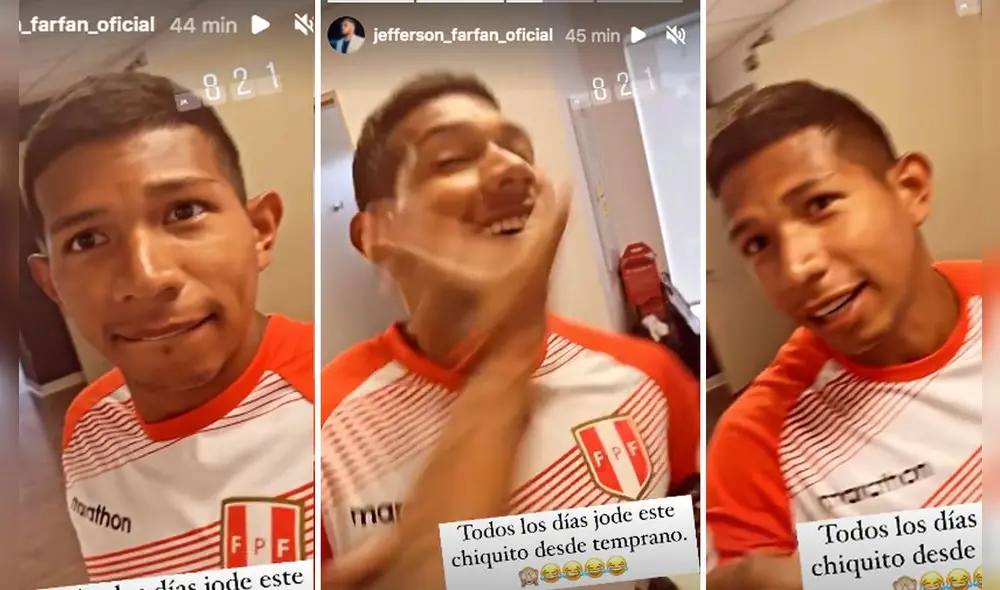 Edison Flores volvió a la selección peruana luego de una complicada lesión en el 2021. Foto: captura Instagram Jefferson Farfán Edison Flores volvió a la selección peruana luego de una complicada lesión en el 2021. Foto: captura Instagram Jefferson Farfán