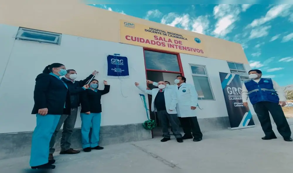 Gobernador Mesías Guevara inauguró la sala UCI en el Hospital Regional de Cajamarca. Foto: Gobierno Regional de Cajamarca. Gobernador Mesías Guevara inauguró la sala UCI en el Hospital Regional de Cajamarca. Foto: Gobierno Regional de Cajamarca.