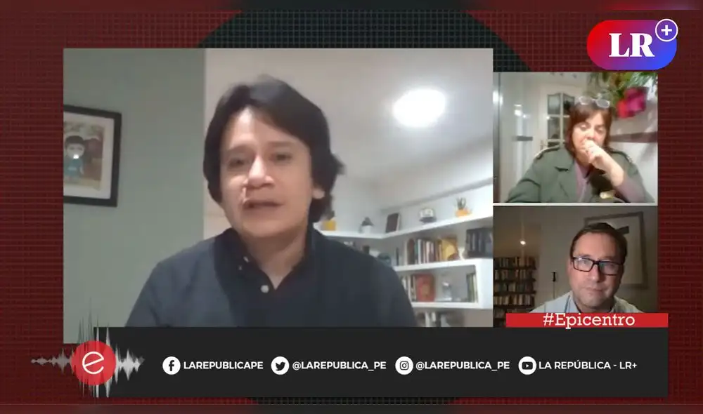 Christopher Acosta, periodista y autor del Libro "Plata como cancha". Foto: captura/LR+