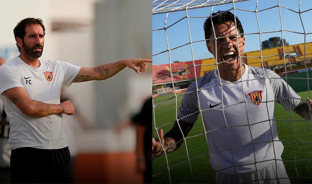 Fabio Caserta, DT de Benevento, declaró que Lapadula no quiere continuar en el club. Foto: composición/Sport/Benevento