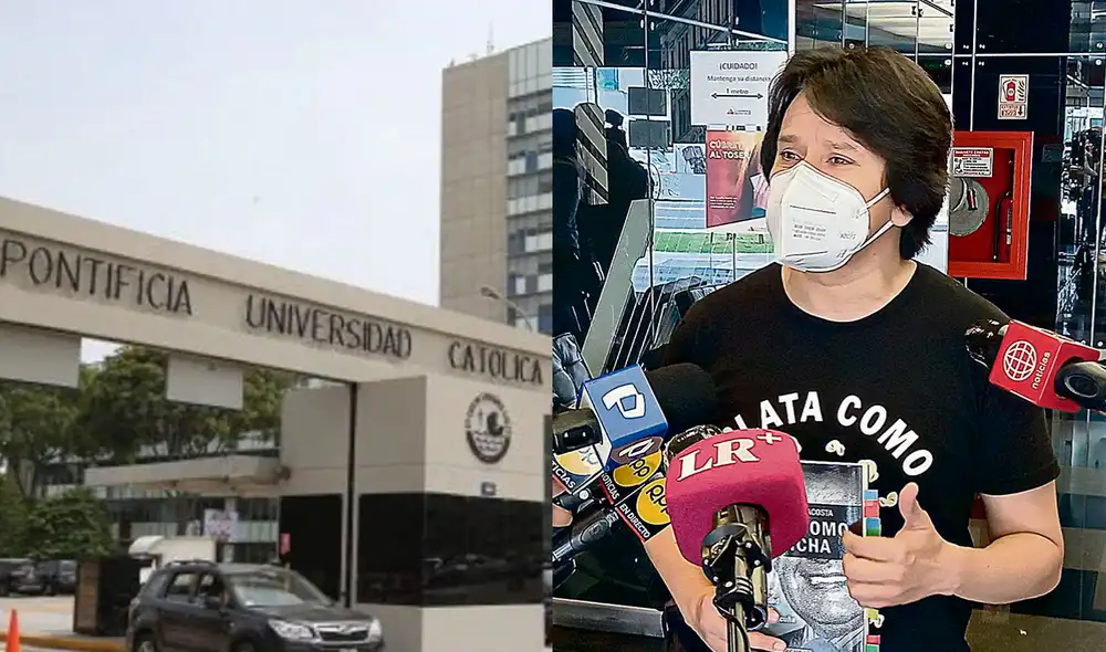 Indicaron que la sentencia condenatoria contra el periodista Christopher Acosta pone en gran riesgo la libertad de prensa. Foto: PUCP/La República