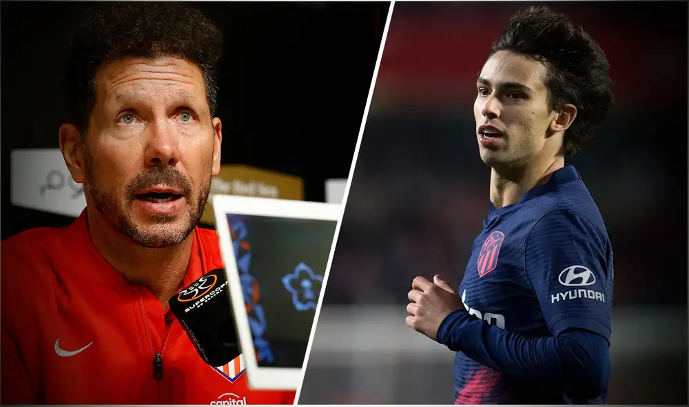 Joao Félix llegó al Atleti en 2019. Foto: composición/ AFP/ Atlético de Madrid