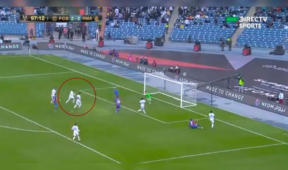 Federico Valverde llegó al Real Madrid en la temporada 2016-2017. Foto: Captura DirecTV Sports