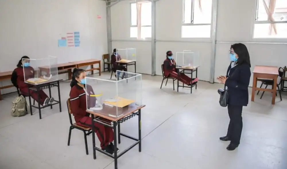 La fecha que el Minedu maneja para la vuelta a clases sería el 28 de marzo. Foto: Andina La fecha que el Minedu maneja para la vuelta a clases sería el 28 de marzo. Foto: Andina