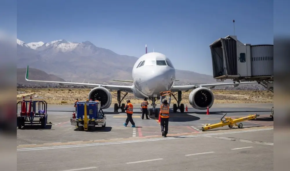 El traslado de carga en operaciones aéreas fue de 3.187 toneladas en el 2021. Foto: AAP