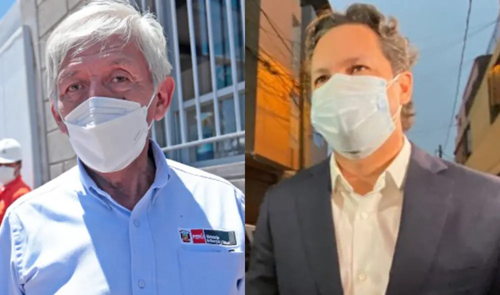 Ministro Eduardo Gonzáles viene siendo cuestionado en el Congreso por la designación de Daniel Salaverry como nuevo presidente de Perupetro. Foto: composición/GLR