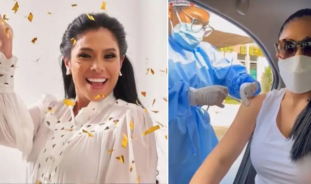 Maricarmen Marín también recomendó a sus seguidores aplicarse la dosis de refuerzo. Foto: composición Instagram