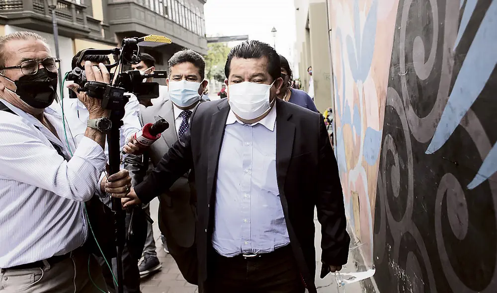 Investigado. El exsecretario de Palacio Bruno Pacheco. Foto: Antonio Melgarejo / La República