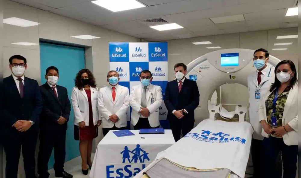 Costos. Tomógrafo para hospital Yanahuara costó S/ 2 millones. Sin embargo por alquiler de otro tomógrafo se pagó S/ 3.4 millones según orden de compra. Foto: EsSalud