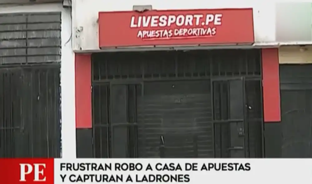 Casa de apuestas se salvó de perder alrededor de 15.000 soles en equipos. Foto: captura de América