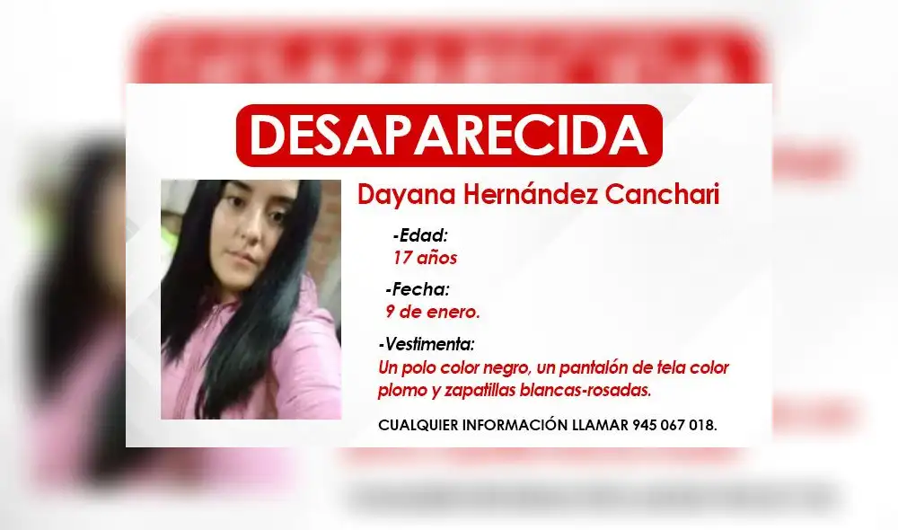 PNP continúa con la búsqueda de la menor de 17 años. Foto: composición/LR