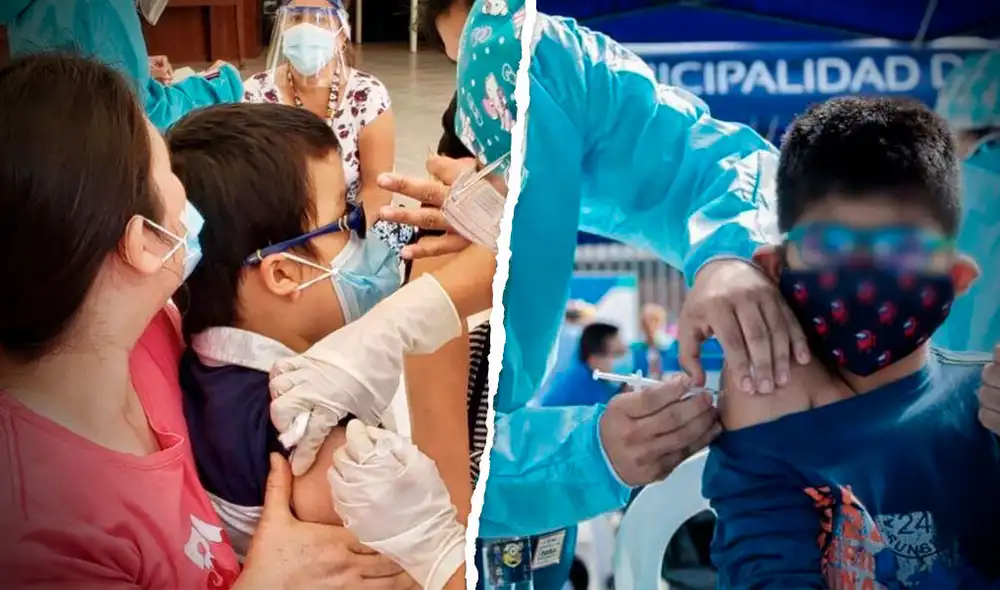 La vacunación de los niños de 5 a 11 años empezará entre el 19 y 20 de enero. Foto: composición de Gerson Cardoso/La República