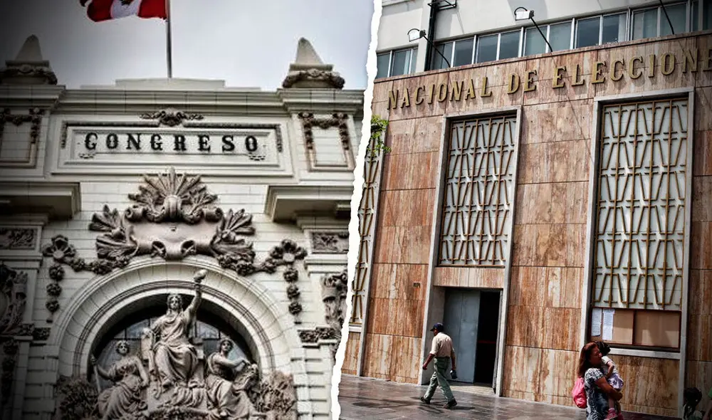 Comisión de Constitución aprobó dictamen para que sea el propio pleno del Jurado Nacional de Elecciones quien elija a su presidente. Foto: composición Gerson Cardoso / La República Comisión de Constitución aprobó dictamen para que sea el propio pleno del Jurado Nacional de Elecciones quien elija a su presidente. Foto: composición Gerson Cardoso / La República