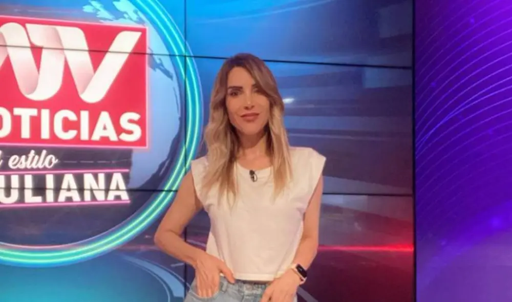 El noticiero de Juliana Oxenford cumple este 13 de enero, dos años al aire. Foto: Instagram El noticiero de Juliana Oxenford cumple este 13 de enero, dos años al aire. Foto: Instagram