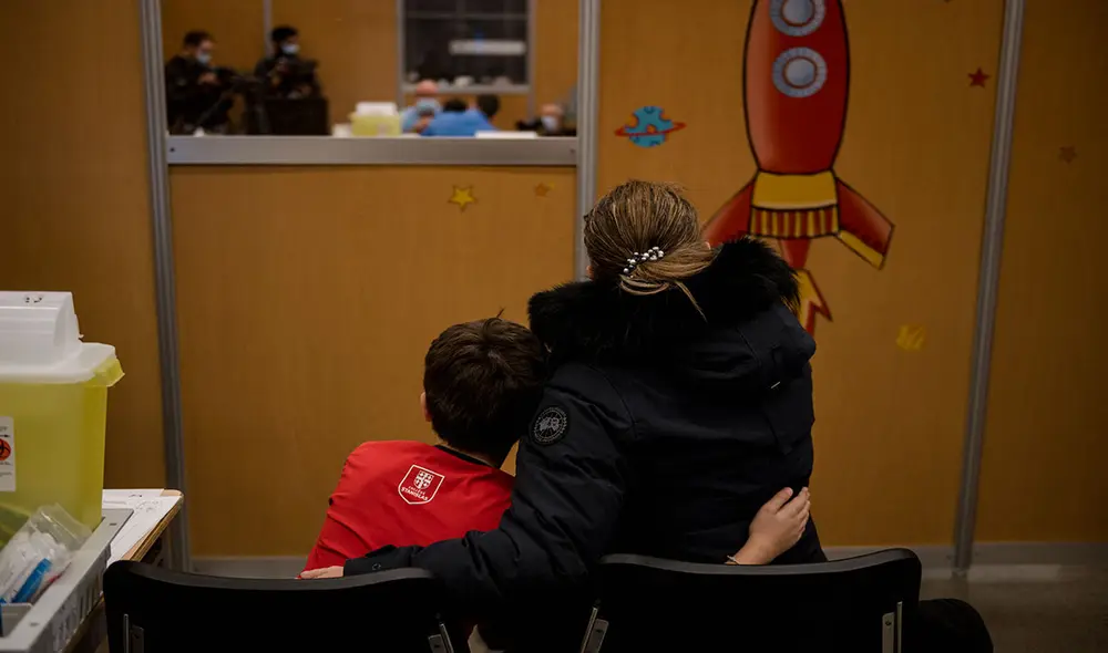 El hecho fue difundido por un medio local de Canadá, donde la variante ómicron del coronavirus ha provocado el recrudecimiento de medidas preventivas. Foto: AFP El hecho fue difundido por un medio local de Canadá, donde la variante ómicron del coronavirus ha provocado el recrudecimiento de medidas preventivas. Foto: AFP