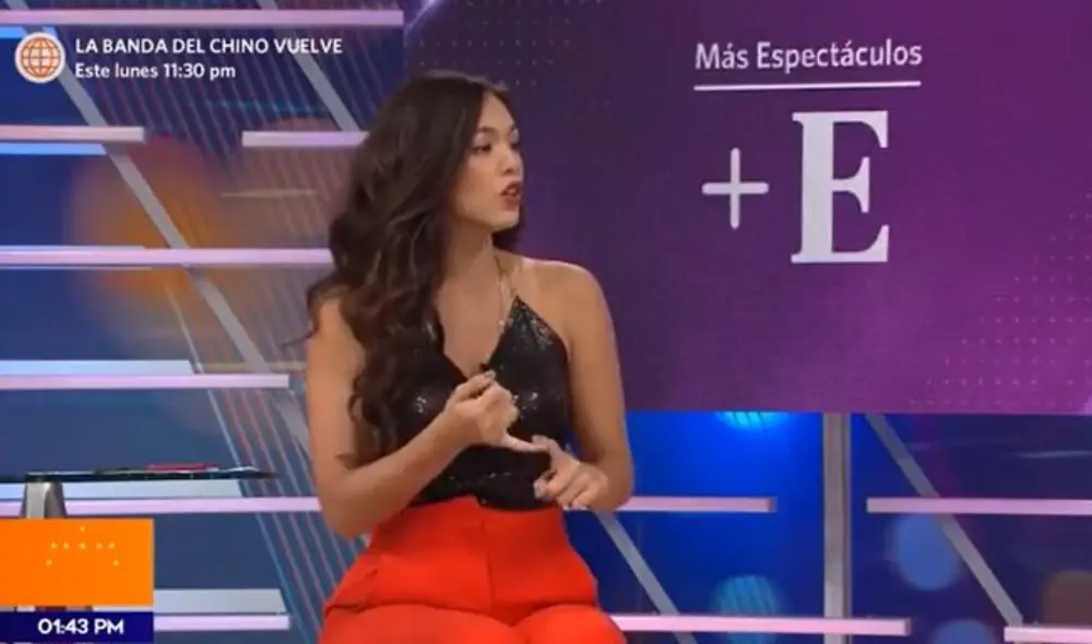 La conductora se emocionó al hablar sobre sus excompañeros de reality. Foto: América TV