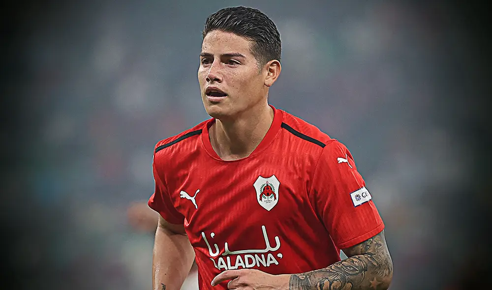 James Rodríguez en el 2018 llegó a tener un valor hasta 70 millones de euros. Foto: composición/ AFP James Rodríguez en el 2018 llegó a tener un valor hasta 70 millones de euros. Foto: composición/ AFP