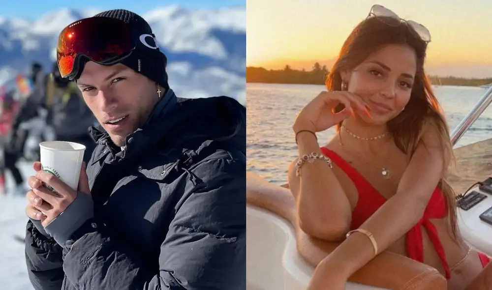 Patricio Parodi y Luciana Fuster se reunieron en Miami para celebrar el cumpleaños de la modelo. Foto: composición/ Instagram