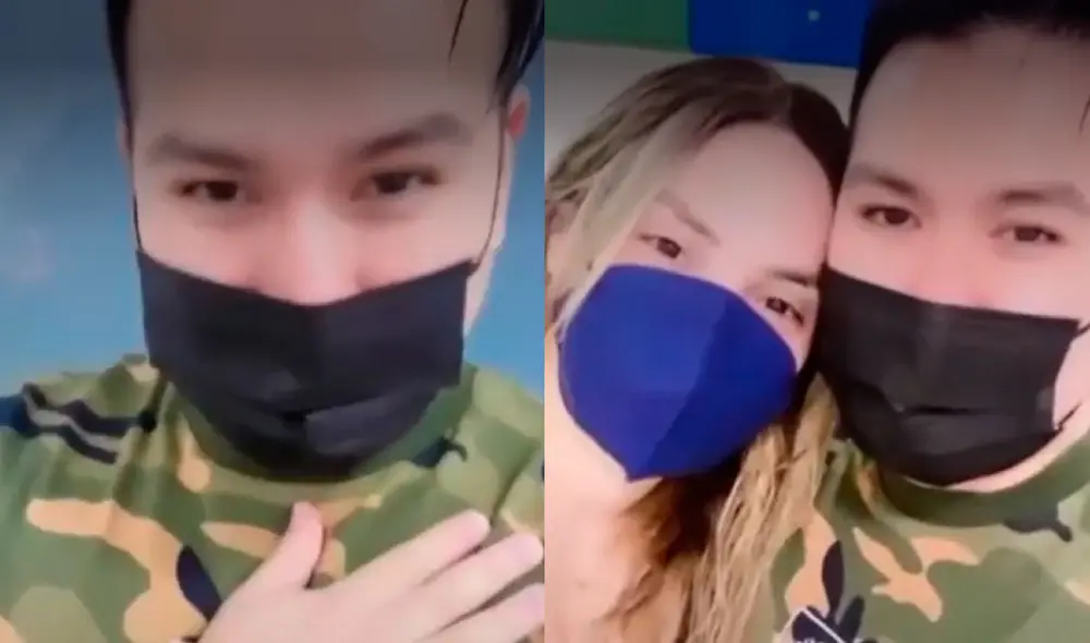 Deyvis Orosco contó cómo se sintió durante el proceso de vacunación de su primogénito. Foto: captura América TV