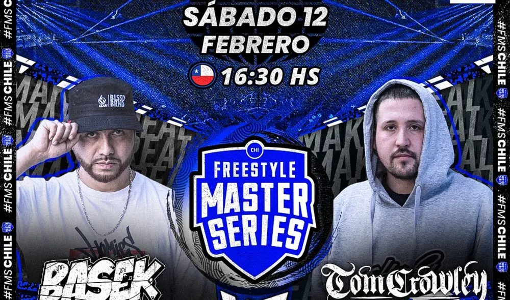 Basek y Tom Crowley competirán en la primera jornada de FMS Chile. Foto: FMS Chile Basek y Tom Crowley competirán en la primera jornada de FMS Chile. Foto: FMS Chile