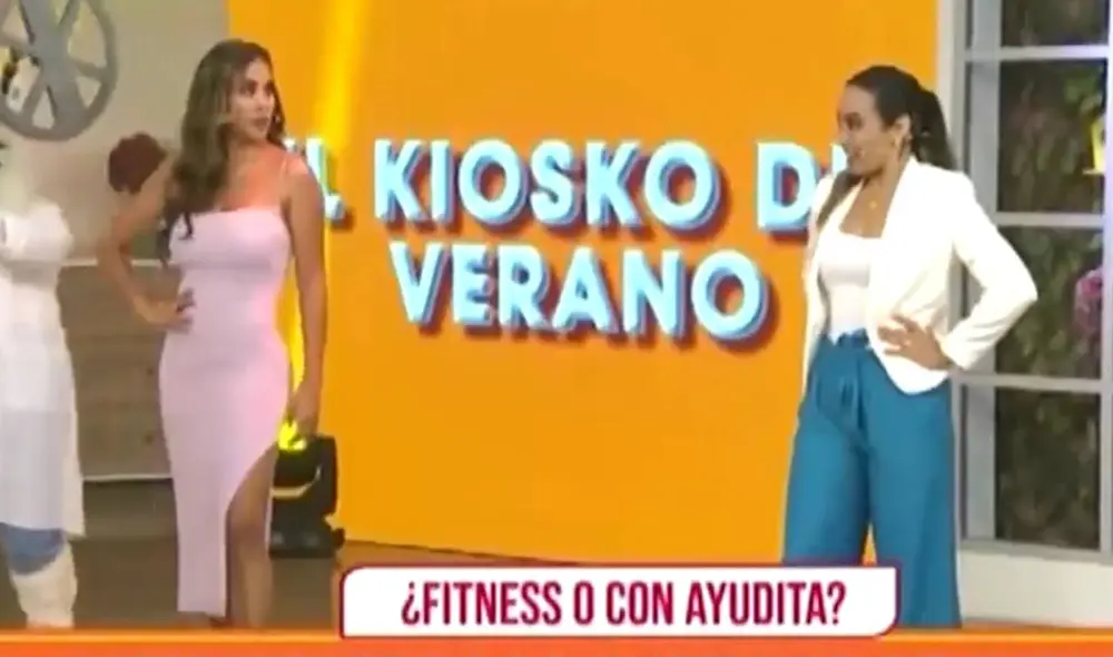 Melissa Paredes realiza nueva aparición en Mujeres al mando. Foto: captura de Latina