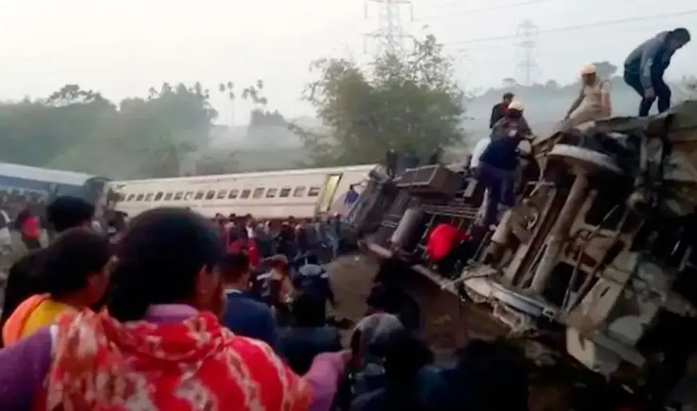 En 2020, casi 12.000 personas murieron en más de 13.000 accidentes de tren en todo el país, según un informe del año pasado de la Oficina Nacional de Registros Criminales. Foto: captura - CNN / Video: Noticias Caracol