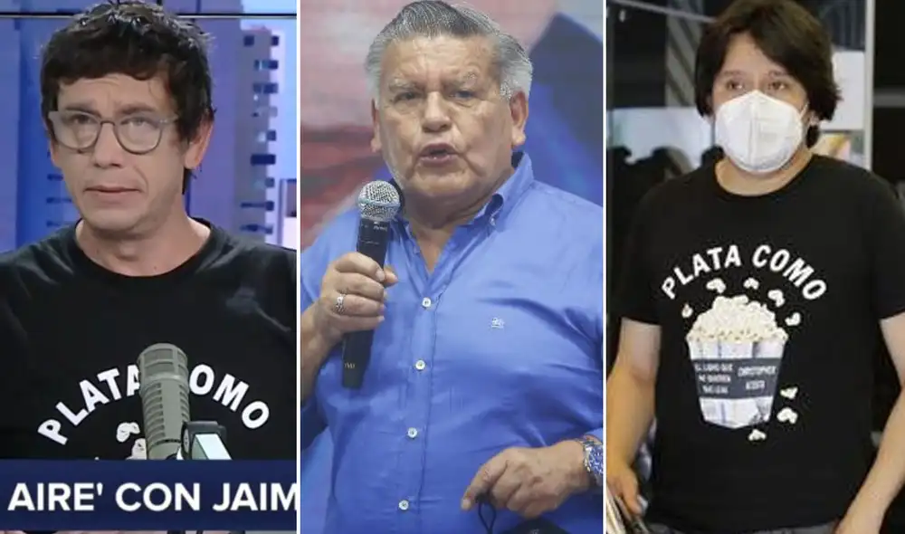 “Así vamos al aire hoy”, escribió Jaime Chincha en su cuenta oficial de Twitter. Foto: RPP/GLR