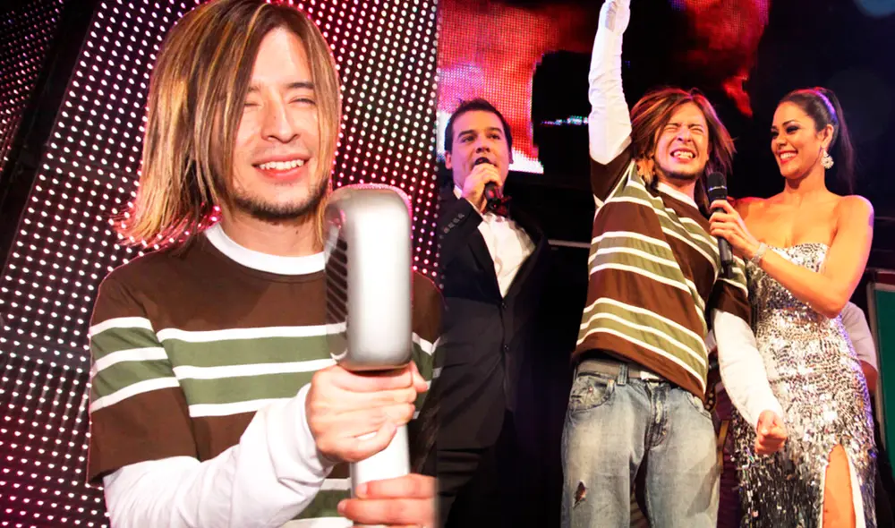 Ramiro Saavedra, imitador de Kurt Cobain, ganó la primera temporada de Yo soy. Foto: GLR