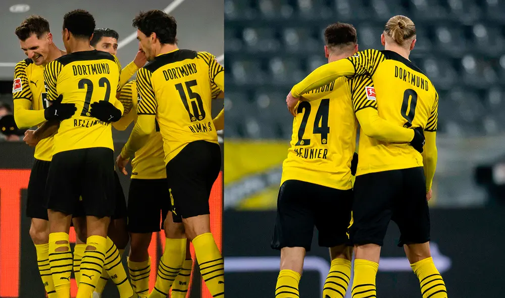 Borussia Dortmund derrotó a Friburgo por una nueva fecha de la Bundesliga. Foto: Composición Borussia Dortmund Borussia Dortmund derrotó a Friburgo por una nueva fecha de la Bundesliga. Foto: Composición Borussia Dortmund