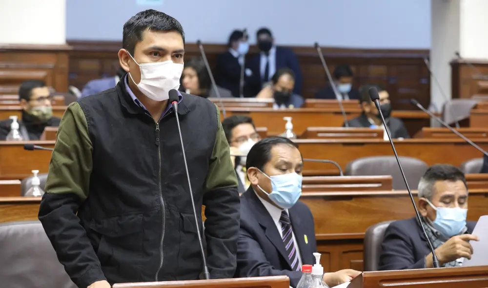 Gonza Castillo juró como congresista de la República el último 23 de julio. Foto: Congreso Gonza Castillo juró como congresista de la República el último 23 de julio. Foto: Congreso