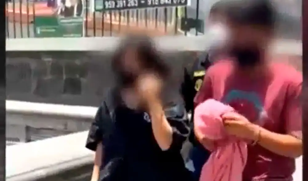 La menor había viajado a Arequipa junto con otro menor de 17 años. Foto: captura de ATV