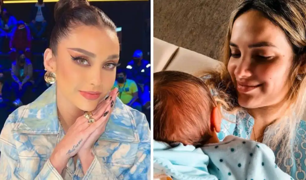 Janick Maceta quedó encantada con Milan. Foto: Instagram Janick Maceta quedó encantada con Milan. Foto: Instagram