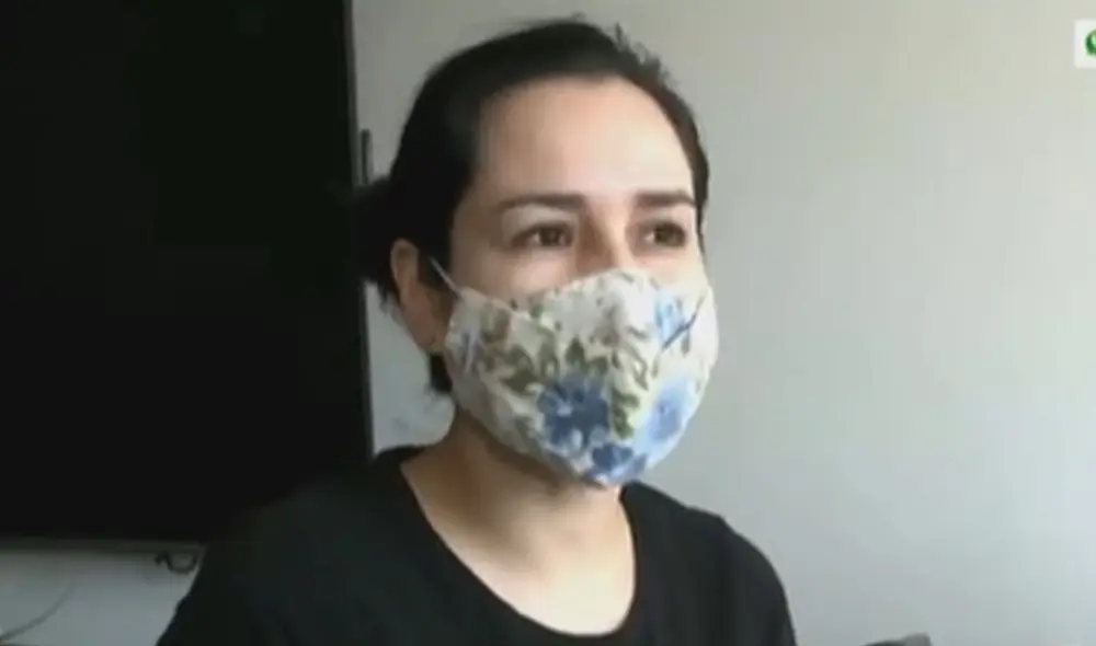 La ciudadana fue identificada como Elizabeth Huby. Foto: captura de América