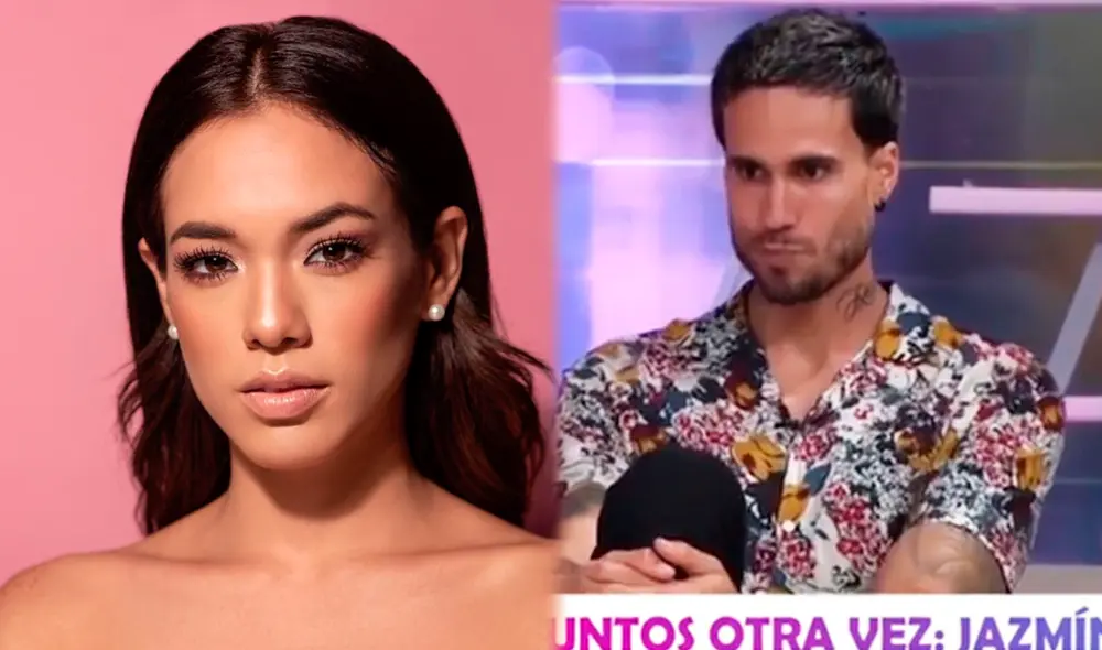 Jazmín Pinedo y Gino Assereto hablaron sobre su ruptura amorosa. Foto: Instagram / captura América TV