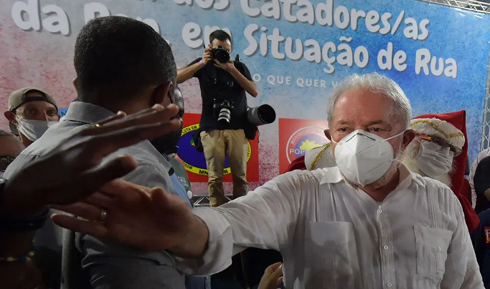 Lula da Silva de momento no ha confirmado su candidatura presidencial en Brasil. Foto: EFE