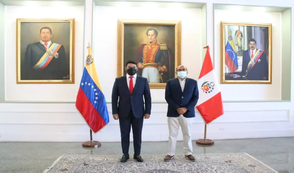 Venezuela y Perú han oficializado la normalización de sus relaciones diplomáticas. Foto: @RanderPena/Twitter Venezuela y Perú han oficializado la normalización de sus relaciones diplomáticas. Foto: @RanderPena/Twitter